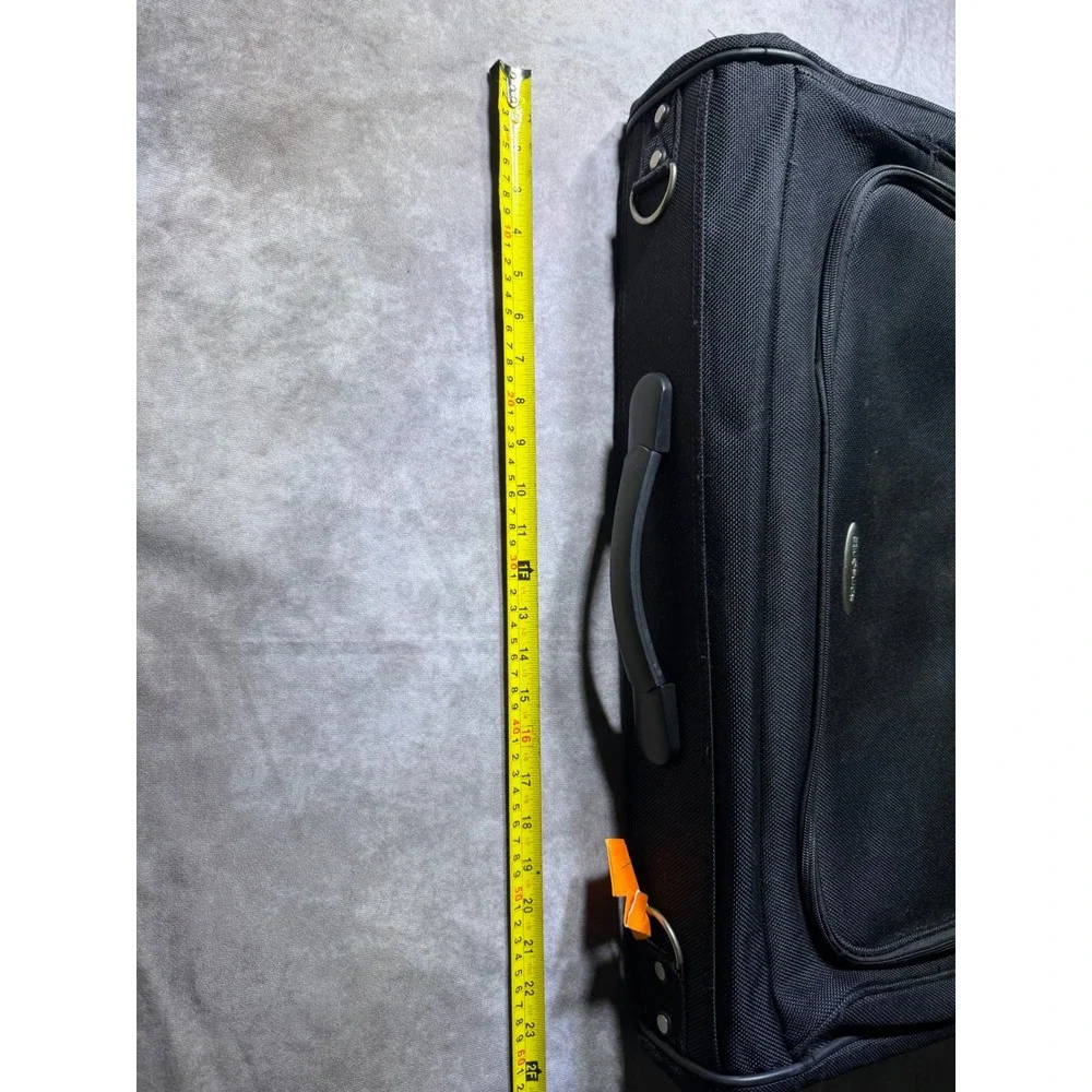 Samsonite Black Ballistic Nylon Tri-Fold Garment Bag Suit Carrier Travel Luggage